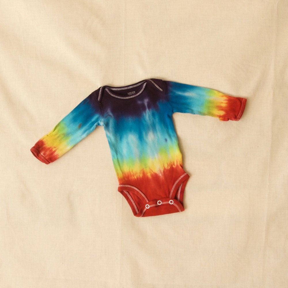 tie dye onesie [newborn]